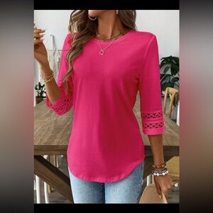 Casual, crew neck top